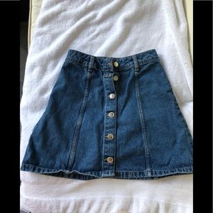 Jean skirt Divided US 0 EUR 32 H&M